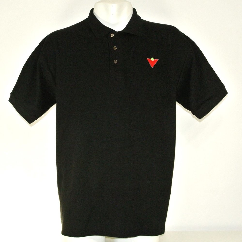 CANADIAN TIRE Store Employee Uniform Polo Shirt Black NEW Size M Medium